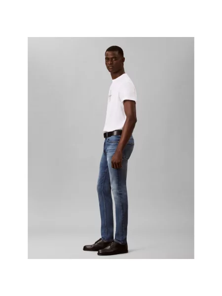 Skinny fit džínsy Calvin Klein Jeans skinny fit modrá