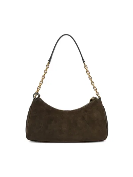 Torebka hobo Michael Kors z logo zielona