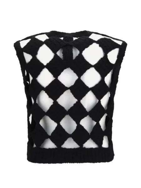 Vestă Rick Owens tricotate negru