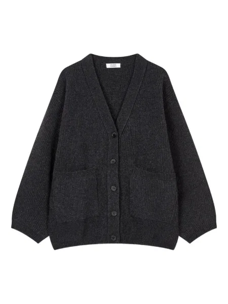 Cardigan Studio Tomboy tricotate gri