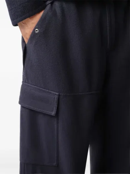 Vilnonės sportinės kelnės Stone Island akmenys mėlyna