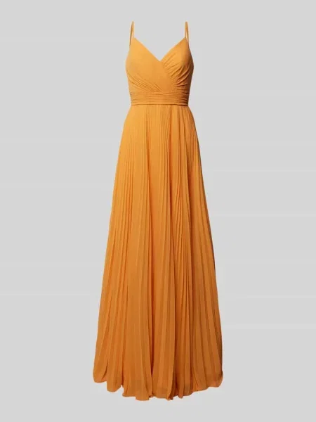 Sukienka wieczorowa z plisami Laona