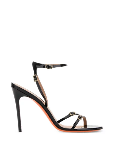 Sandale Santoni din piele negru