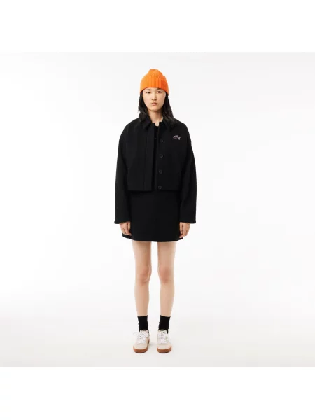 Поло Lacoste черное