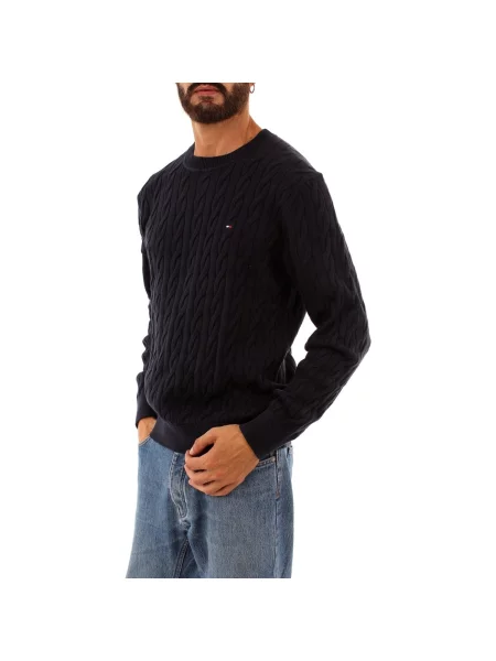 Pulover Tommy Hilfiger albastru