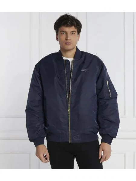 Tommy Jeans Kabát AUTHENTIC ARMY kék