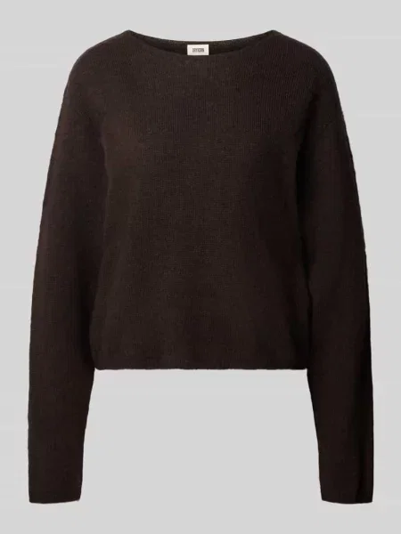 Sweter z dzianiny z mieszanki wełny z domieszką alpaki model IMENY' Drykorn