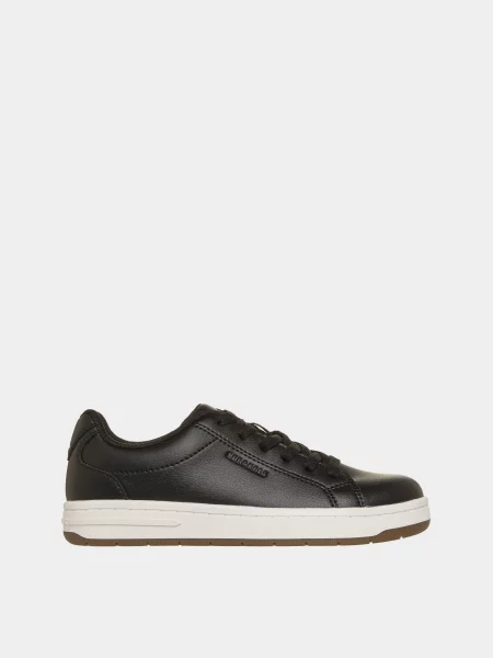 Дитячі Кеди низькі Skechers SMOOTH STREET штучна шкіра чорний