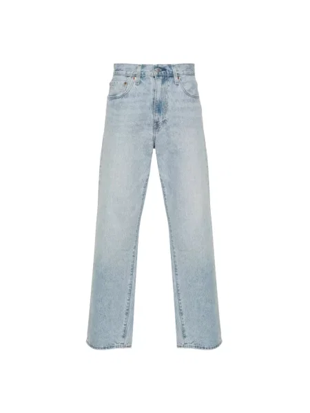 Jeansy straight leg Levi's niebieskie