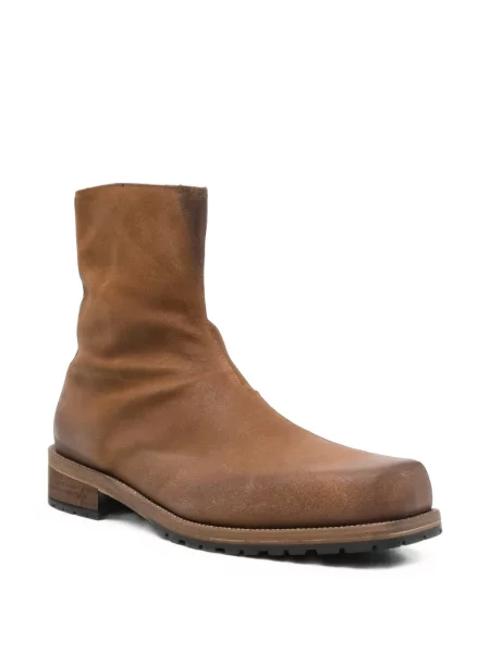 Botine Morgillo din piele maro