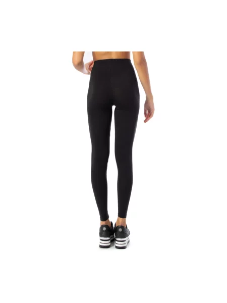 Legginsy o kroju skinny fit w jednolitym kolorze model ‘LIVE LOVE NEW’ Only czarne