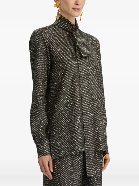 Bluză Oscar De La Renta negru