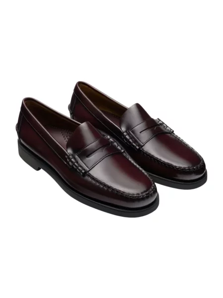 Półbuty Sebago skórzane brązowe
