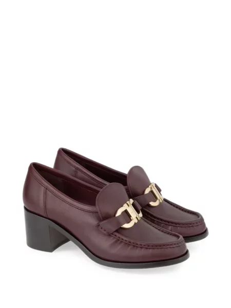 Loafersy Ferragamo červená