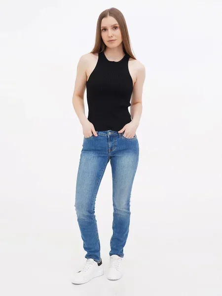 Mustang Jeans Завужені джинси блакитний