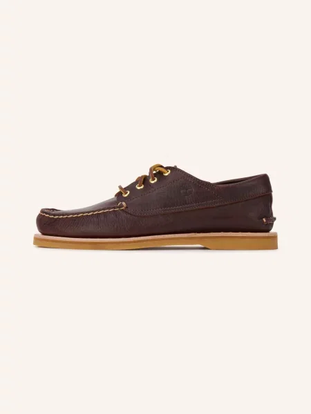Timberland Lodní Mokasíny Crafted Boat tmavě hnědá