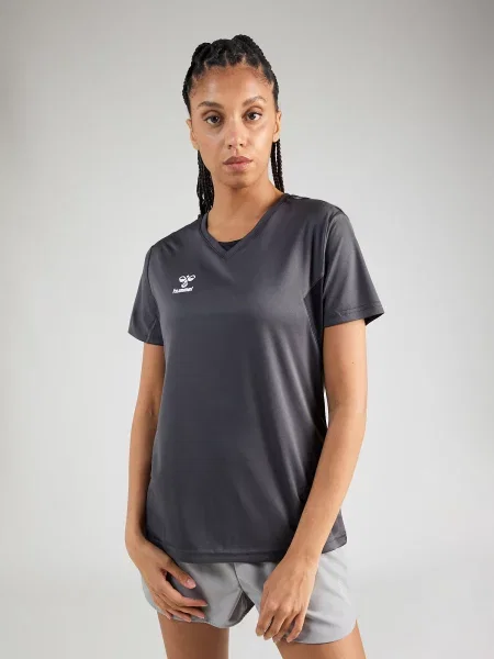 Hummel Tricou funcțional AUTHENTIC gri metalic alb