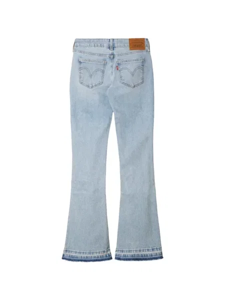 Gulerat geacă de blugi Levi's® evazată albastru