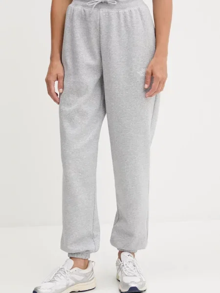 The North Face pantaloni de trening Essential Relaxed melanj gri