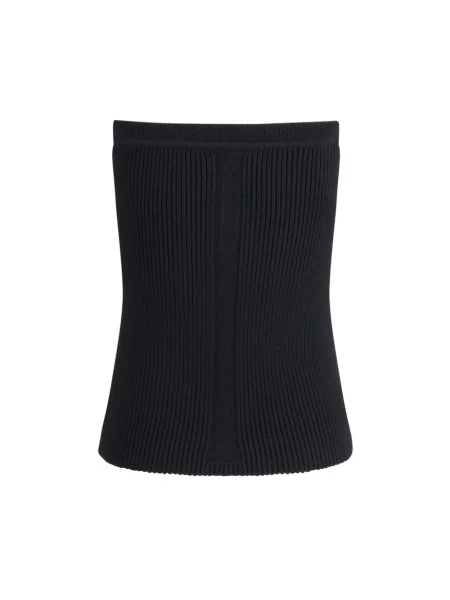 Top Rick Owens wełniany czarny
