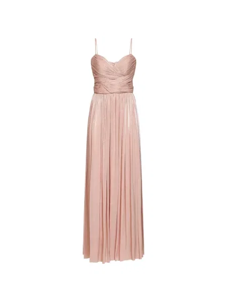 Rochie maxi Costarellos roz