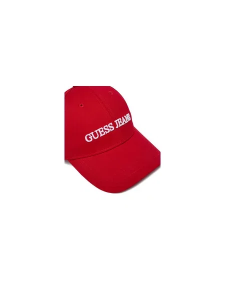 Kšiltovka Guess Jeans červená