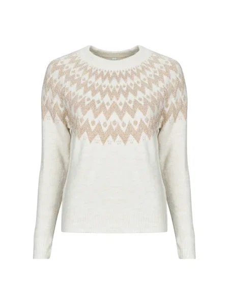 ONLY Pulover ONLFRY auriu roz / gri deschis bej