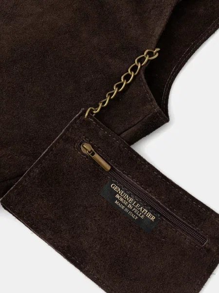 Замшева сумочка Answear.LAB коричневий