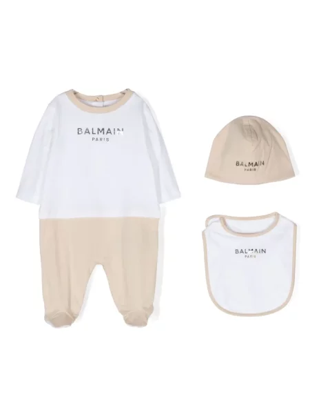 Piżama dziecięca Balmain biała