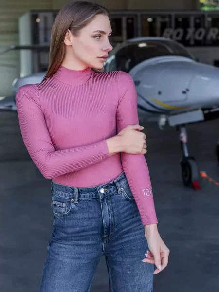 Боди рожеве