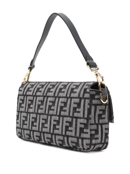 Чанта тип багета Fendi Baguette черно