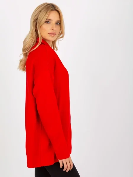 Pulover Fashionhunters roșu