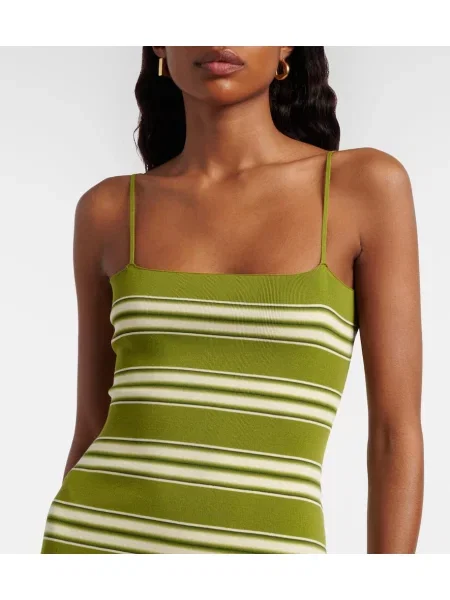 Rochie maxi Faithfull de costum verde