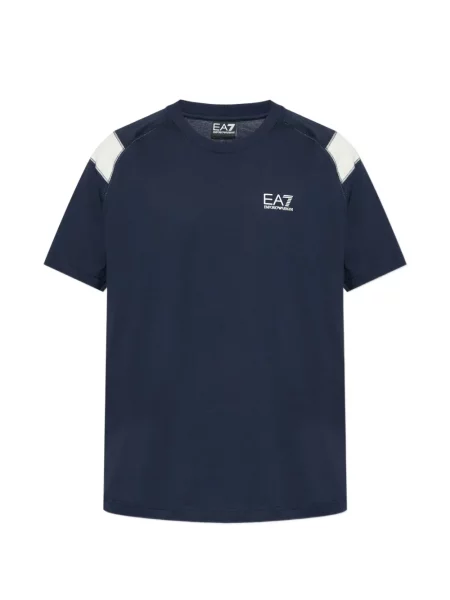 Tricou Ea7 Emporio Armani cu imagine albastru