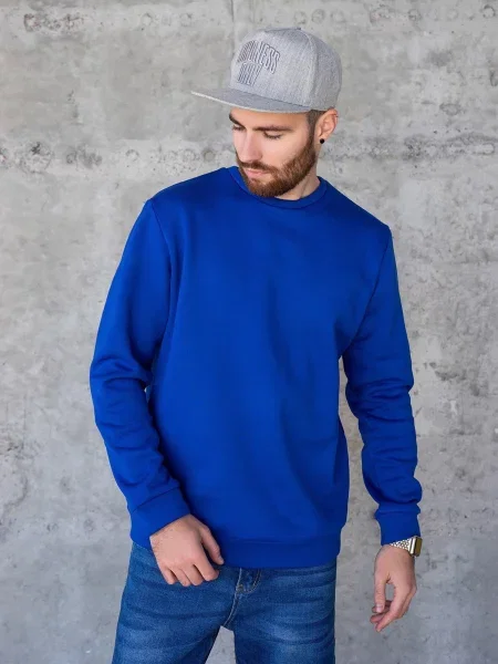 Світшот ISSA Plus синій