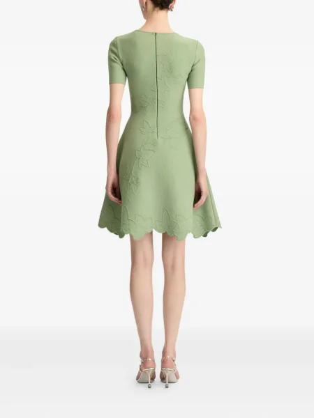 Rochie Oscar De La Renta de costum verde