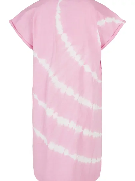 Urban Classics Rochie deschis / alb roz