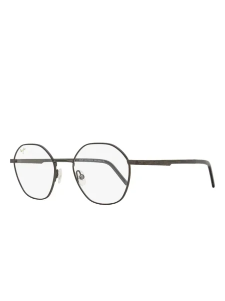 Ochelari de soare Maui Jim cu imprimeu geometric gri