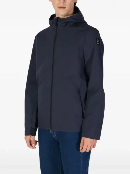 Geacă Suns cu glugă softshell albastru