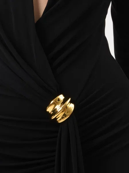 Платье Elisabetta Franchi черное