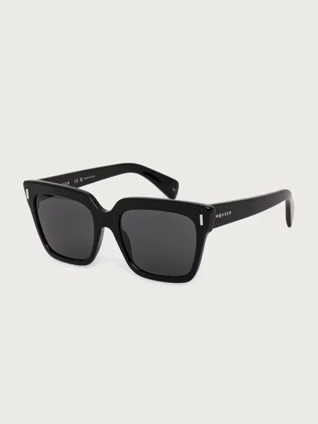 Alexander McQueen okulary przeciwsłoneczne czarne