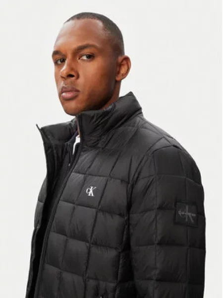 Calvin Klein Jeans prošivena jakna za muškarce crna