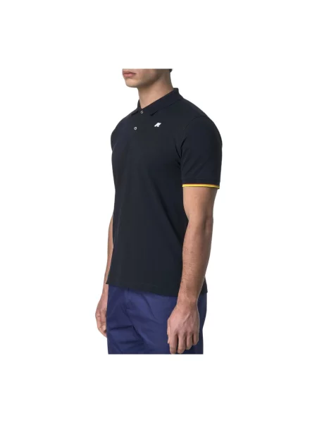 Scurt tricou K-way cu mâneci scurte albastru