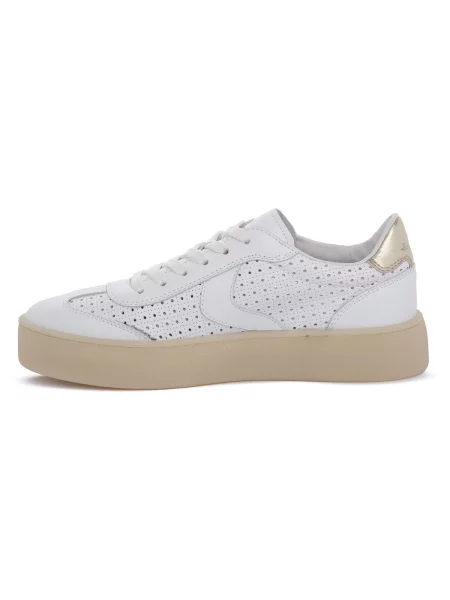 Pantofi Voile Blanche plasă alb