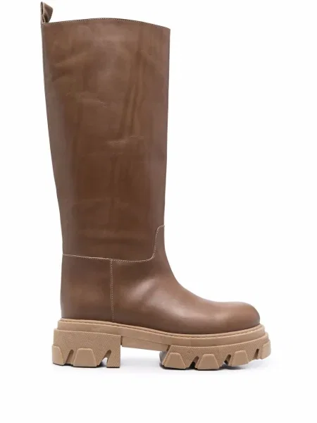 Botine P.a.r.o.s.h. din piele maro