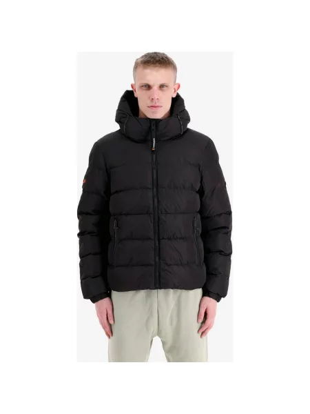 Kurtka Superdry Sports Puffer Intensywny S czarny