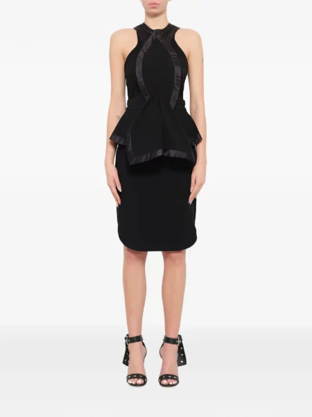 Rochie midi Givenchy din satin negru