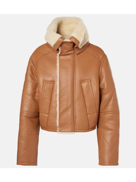 Płaszcz Victoria Beckham brązowy