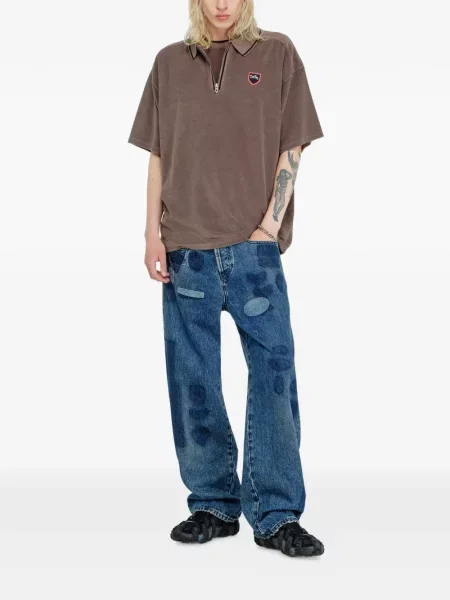 Tricou polo Diesel maro