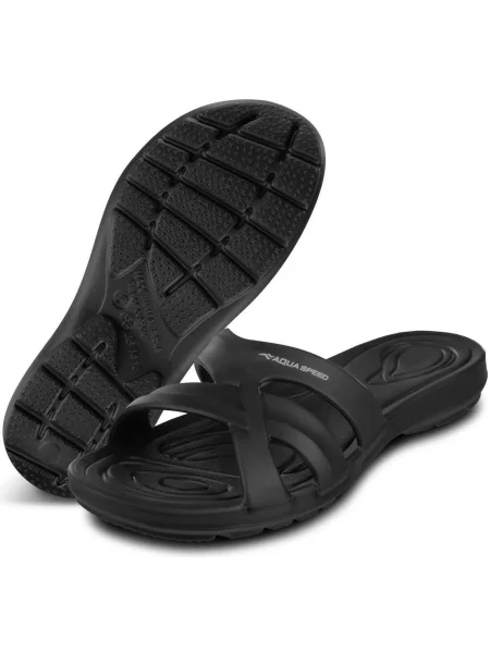 Klapki basenowe Aqua Speed Panama czarne